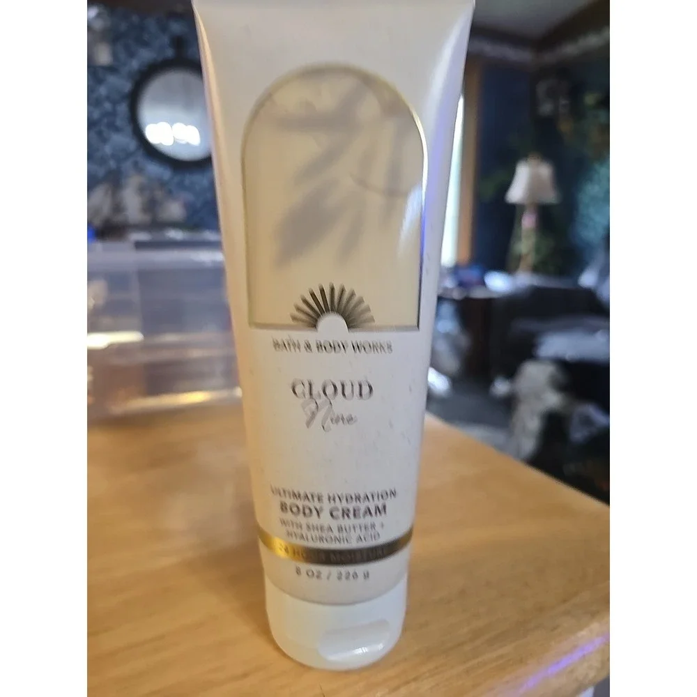 Bath & Body‎ Works Cloud Nine 8 oz Cream Shea Butter 2023 Package NEW